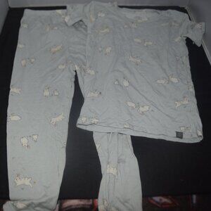 Modern Moments by Gerber Toddler Neutral Super Soft Easter Pajama Set, 2-Pc 4T